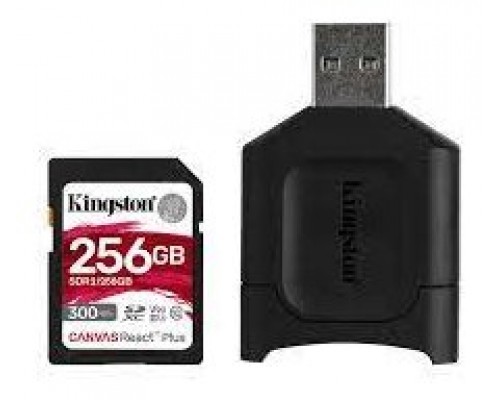 Kingston Technology Canvas React Plus 256 GB SD UHS-II Clase 10