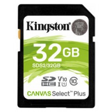 Kingston Technology Canvas Select Plus memoria flash 32 GB SDHC Clase 10 UHS-I