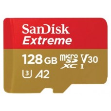 SanDisk Extreme 128 GB MicroSDXC UHS-I Clase 10