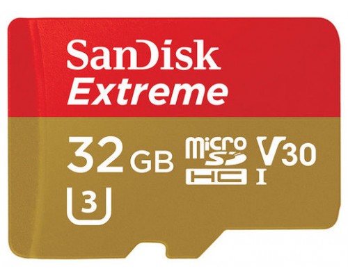 SANDISK-MICROSD EXTRM 32GB ADP