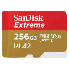 SanDisk Extreme 256 GB MicroSDXC UHS-I Clase 3