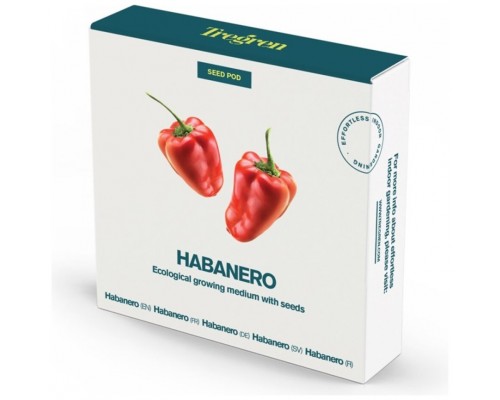 Semillas habanero tregren con pod cultivo