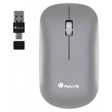 Raton multidispositivo inalambrico recargable ngs snoop - rb