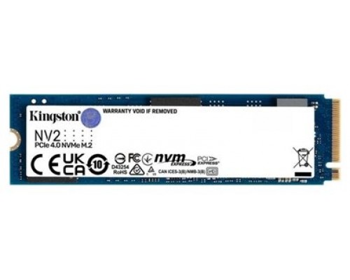 Kingston Technology NV2 M.2 4000 GB PCI Express 4.0 NVMe