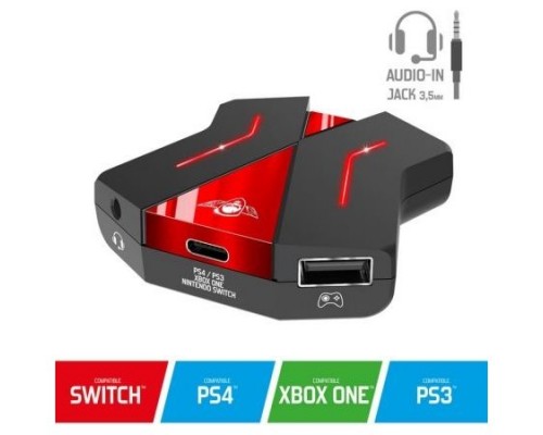 Spirit of Gamer Hub Crossgame2  Negro rojo