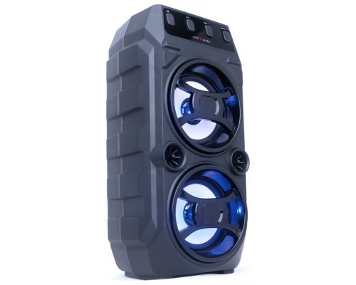 ALTAVOZ PORTATIL GEMBIRD SPK-BT-13 2X5W RMS COM FUNCION KARAOKE BLUETOOTH