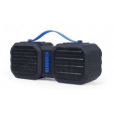 ALTAVOZ GEMBIRD BLUETOOTH PORTATIL NEGRO Y AZUL