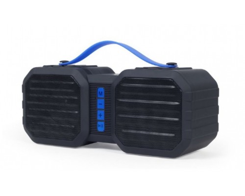 ALTAVOZ GEMBIRD BLUETOOTH PORTATIL NEGRO Y AZUL