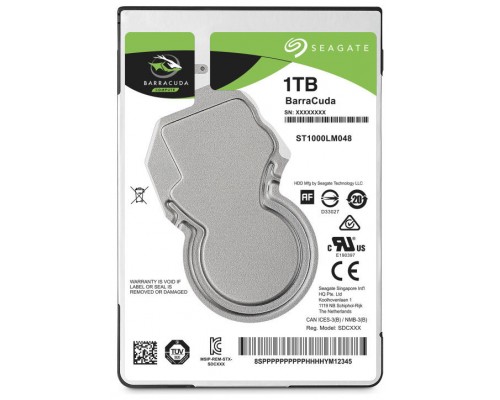 DISCO 2,5" SEAGATE BARRACUDA 1TB SATA 128MB