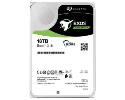 Exos X18 18Tb HDD 512E/4KN SAS SAS 12GBs - Exos X18 18Tb HDD 512E/4KN SAS SAS 12GBs