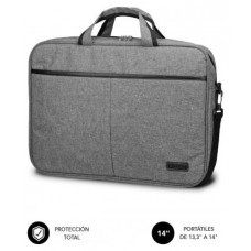 SUBBLIM Maletín Ordenador Elite Laptop Bag 13,3-14" Grey