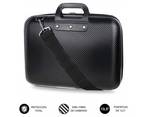 MALETIN SUBBLIM EVA LAPTOP BAG CARBON 13,3" BLACK