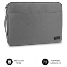 SUBBLIM Funda Ordenador Urban Laptop Sleeve 13,3-14" Grey