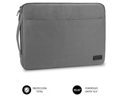 FUNDA PORTATIL SUBBLIM URBAN LAPTOP SLEEVE 15,6" GREY