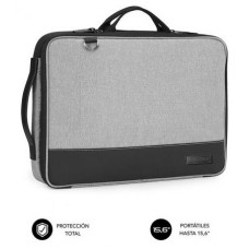 FUNDA PORTATIL SUBBLIM ADVANCE LAPTOP SLEEVE 15,6" GREY