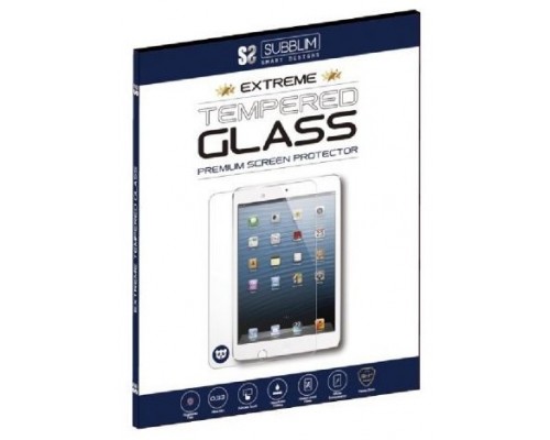 PROTECTOR PANTALLA SUBBLIM EXT TEMPERED GLASS IPAD 9,7 2018-17/PRO 9,7/IPAD 5