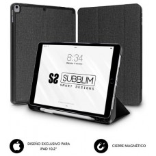 FUNDA TABLET SUBBLIM SHOCK CASE IPAD 10,2" 9/8/7 GEN BLACK