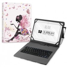 FUNDA TABLET SUBBLIM KEYTAB USB 11" HADAS