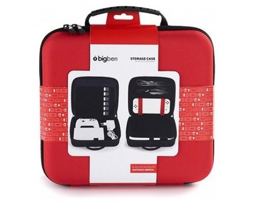 FUNDA SWITCH RIGIDA BIGBEN ROJO