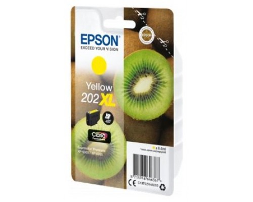 EPSON Singlepack Yellow 202XL Claria Premium Ink