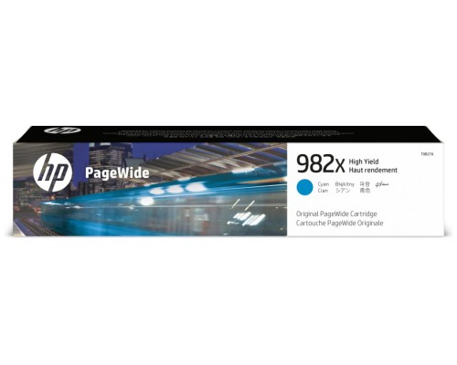 HP PageWide Enterprise Color 765dn MFP 780dn 785z  Toner Cyan Alta capacidad 982X