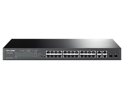 SWITCH TP LINK OMADA TL-SL2428P / L2+, 24xFAST POE+, 2xSFP, 2x1G, 250W