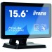 iiyama ProLite T1633MC-B1 monitor pantalla táctil 39,6 cm (15.6") 1366 x 768 Pixeles Negro Multi-touch Multi-usuario