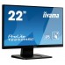 iiyama ProLite T2252MSC-B1 monitor pantalla táctil 54,6 cm (21.5") 1920 x 1080 Pixeles Multi-touch Negro