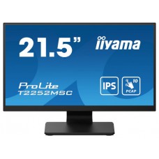 iiyama ProLite T2252MSC-B2 pantalla para PC 54,6 cm (21.5") 1920 x 1080 Pixeles Full HD LCD Pantalla táctil Negro