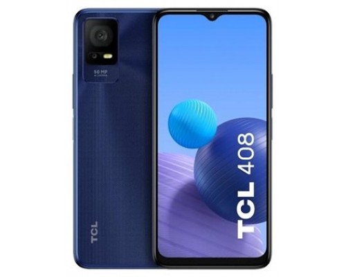 TCL 408 6.6" HD+ 4GB 64GB Midnight Blue