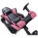 SILLA GAMER TALIUS GECKO V2 NEGRA/PINK, BUTTERFLY, BASE NYLON, RUEDAS NYLON