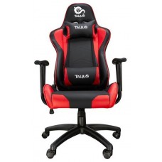 SILLA GAMER TALIUS GECKO V2 NEGRA/ROJA, BUTTERFLY, BASE NYLON, RUEDAS NYLON