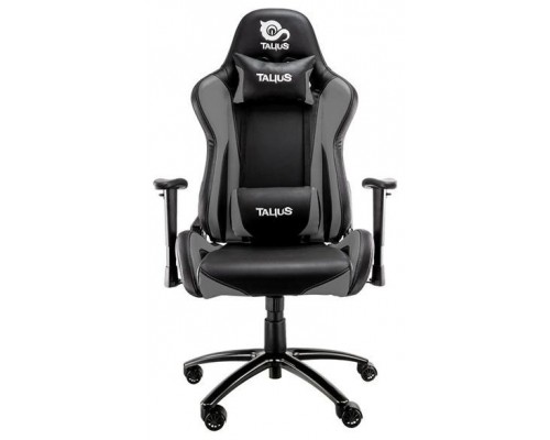 SILLA GAMER TALIUS LIZARD V2 NEGRA/GRIS, 2D, BUTTERFLY, BASE METAL, TUEDAS 60MM, GAS CLASE 4