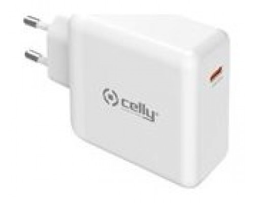 CELLY CARGADOR RED POWER DELIVERY USBC SALIDA 65W BLANCO