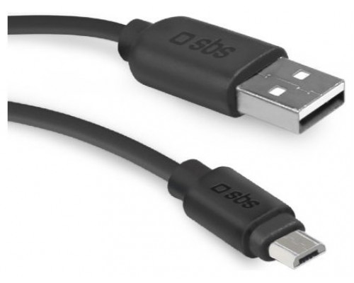 CABLE CARGA Y DATOS SBS USB A MICRO-USB 2M