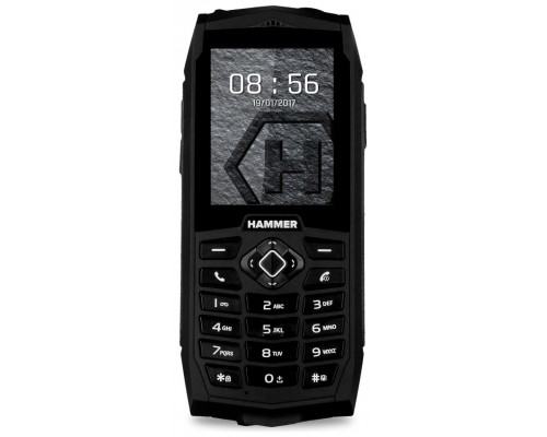 Telefono movil rugerizado hammer 3 negro