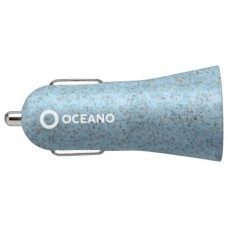 CARGADOR COCHE SBS OCEANO ECO-FRIENDLY 10W 2XUSB BLANCO