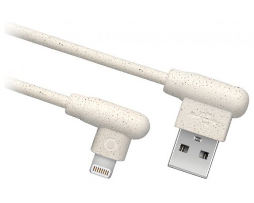 CABLE DATOS USB SBS OCEANO ECO-FRIENDLY USB 2.0 A LIGHTNING 1M BLANCO