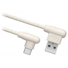 CABLE DATOS USB SBS OCEANO ECO-FRIENDLY USB 2.0-TYPE C 1M BLANCO