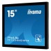 iiyama ProLite TF1534MC-B7X monitor pantalla táctil 38,1 cm (15") 1024 x 768 Pixeles Multi-touch Multi-usuario Negro