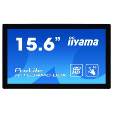 iiyama ProLite TF1634MC-B8X monitor pantalla táctil 39,6 cm (15.6") 1920 x 1080 Pixeles Multi-touch Multi-usuario Negro