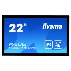 iiyama ProLite TF2234MC-B7X monitor pantalla táctil 54,6 cm (21.5") 1920 x 1080 Pixeles Multi-touch Multi-usuario Negro