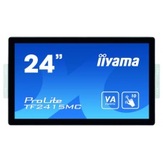 iiyama ProLite TF2415MC-B2 pantalla para PC 60,5 cm (23.8") 1920 x 1080 Pixeles Full HD VA Pantalla táctil Multi-usuario Negro