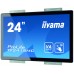 iiyama ProLite TF2415MC-B2 pantalla para PC 60,5 cm (23.8") 1920 x 1080 Pixeles Full HD VA Pantalla táctil Multi-usuario Negro