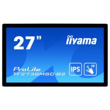 iiyama ProLite TF2738MSC-B2 monitor pantalla táctil 68,6 cm (27") 1920 x 1080 Pixeles Multi-touch Multi-usuario Negro