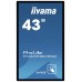 iiyama ProLite TF4339MSC-B1AG monitor pantalla táctil 109,2 cm (43") 1920 x 1080 Pixeles Multi-touch Multi-usuario Negro