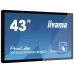 iiyama ProLite TF4339MSC-B1AG monitor pantalla táctil 109,2 cm (43") 1920 x 1080 Pixeles Multi-touch Multi-usuario Negro