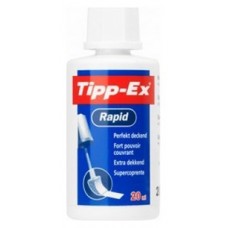 CORRECTOR ESCRITURA TIPPEX BIC RAPID 10U