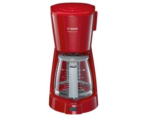 Cafetera de goteo BOSCH TKA3A034 para 15 tazas Gris, Rojo