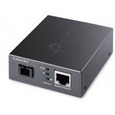 CONVERTIDOR DE FIBRA TP-LINK FC311B-2  SINGLE-MODE GIGABIT BIDIRECCIONAL DE 1P RJ45 10/100/1000 A 1P SC PORT GIGABIT COBERTURA 2KM